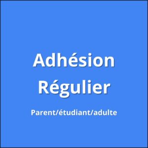 Adhésion régulier